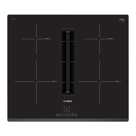 Bosch PIE B15 Serie Manuel D'utilisation