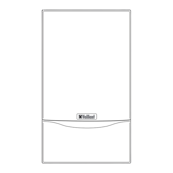 Vaillant ATMOmax Plus VU/VUW BE 240-5 Notice D'utilisation