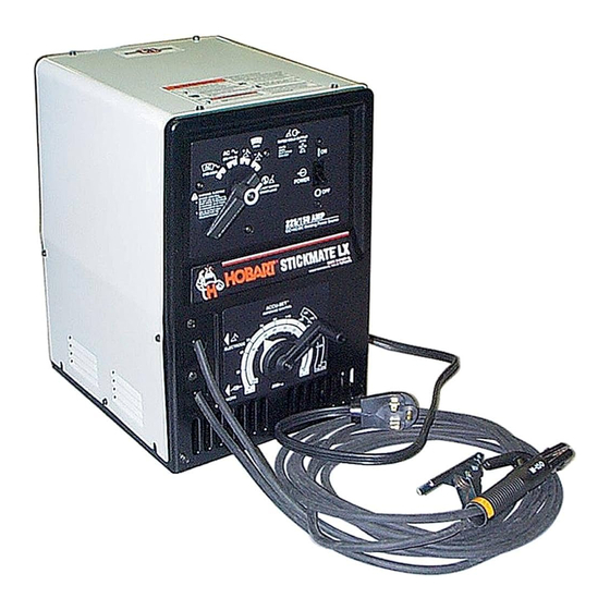 Hobart Welders STICKMATE LX Manuel De L'utilisateur