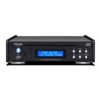 Teac PD-301 Mode D'emploi
