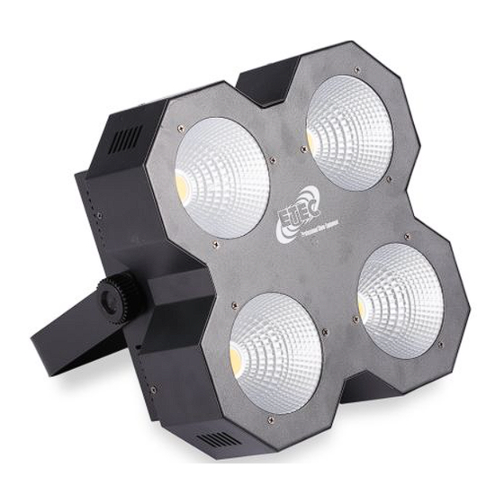 Power lighting PAR COB 4x50 CREE CW/WW V2 Manuel D'utilisation