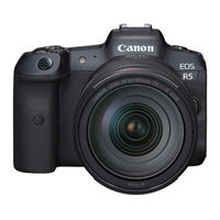Canon EOS R5 Guide D'utilisation
