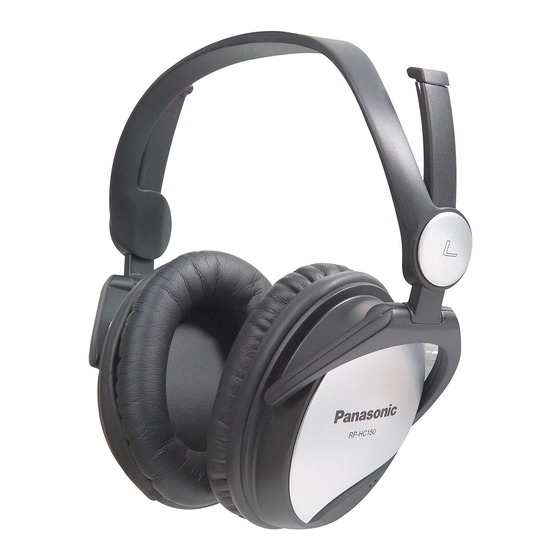 Panasonic RP-HC150 Mode D'emploi