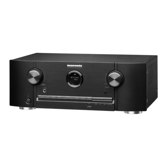 Marantz SR6006 Manuel De L'utilisateur