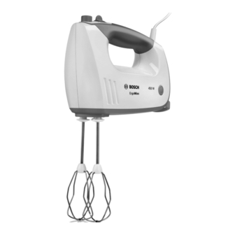 Bosch MFQ364 Série Manuel D'utilisation