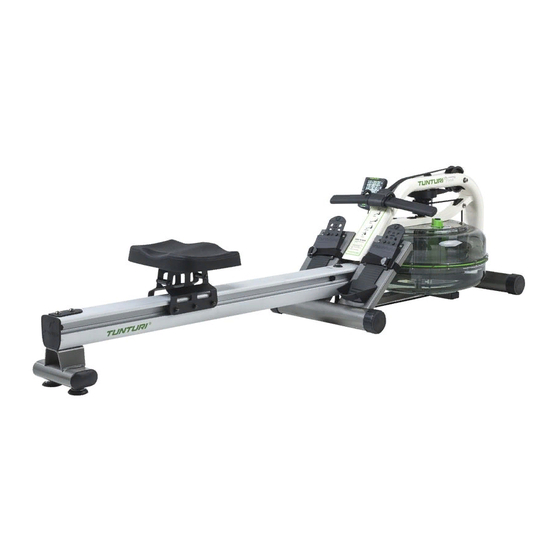 Tunturi Pure 8.1 Rower Mode D'emploi