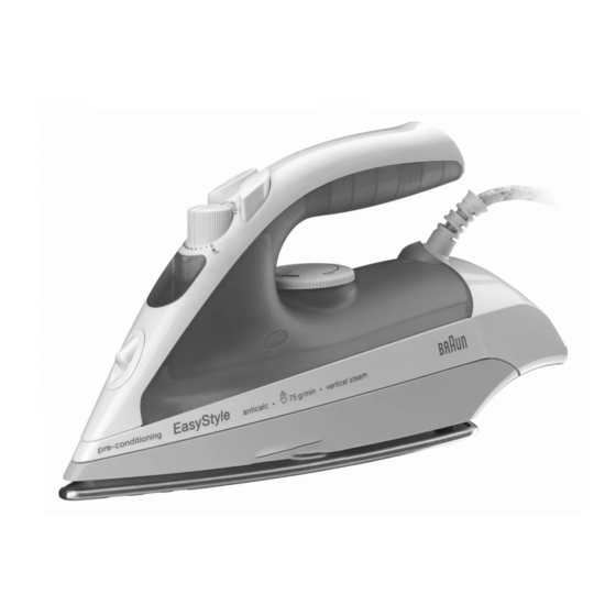 Braun Easy Style SI 2040 Mode D'emploi