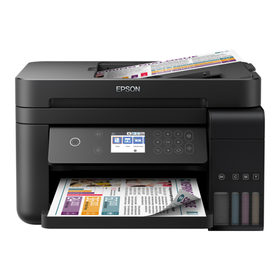 Epson ET-3750 Guide Rapide