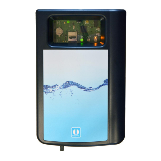 Heyl Testomat NH2CL Mode D'emploi
