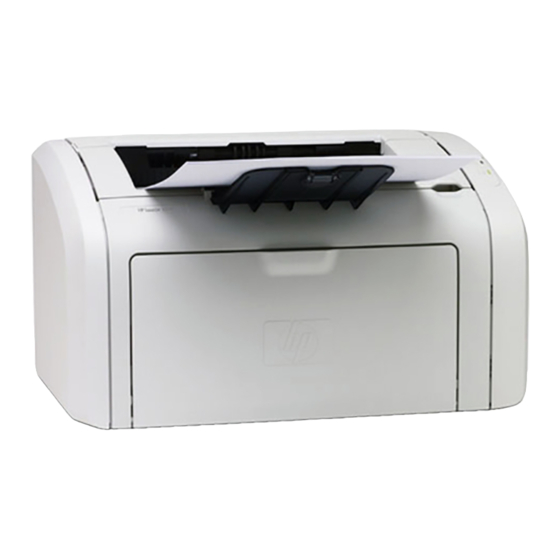 HP LaserJet 1018 Guide D'utilisation