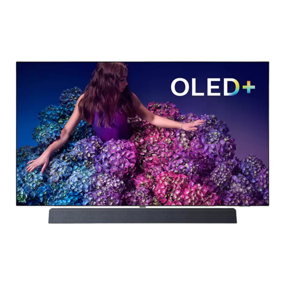 Philips OLED934 Série Manuels