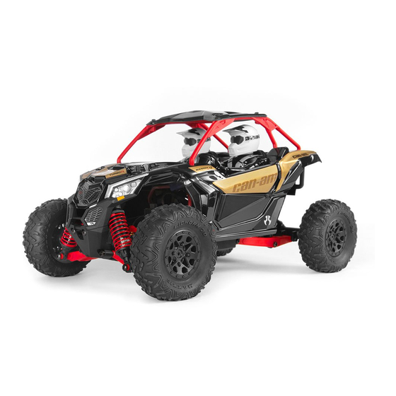 Axial YETI JR. CAN-AM MAVERICK X3 X RS TURBO R Manuel D'instructions