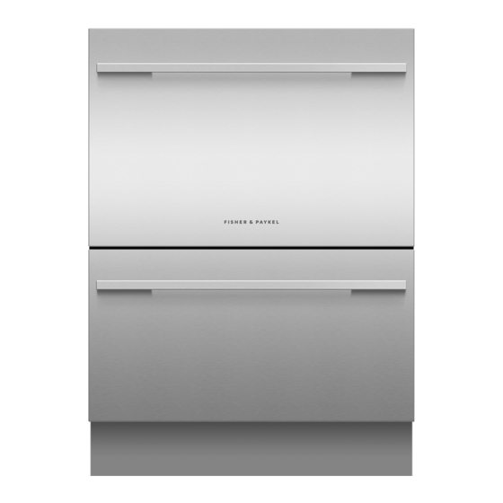 Fisher & Paykel DD60D I Serie Guide D'installation