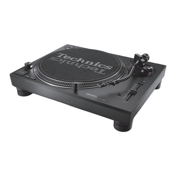 Panasonic Technics SL-1200MK7 Manuel D'utilisation