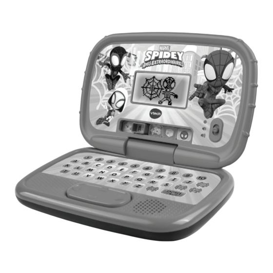 VTech Spidey-mon ordi educatif Manuel D'utilisation