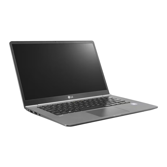 LG 14ZT90P Serie Manuel D'utilisation Simplifié