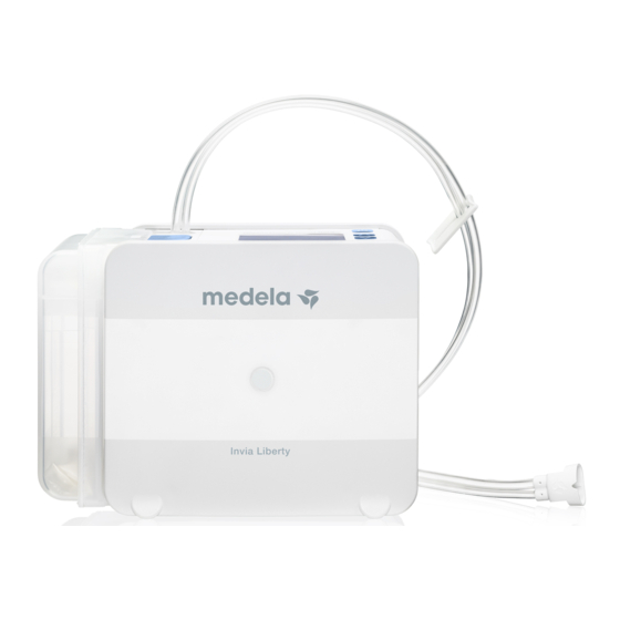 Medela Invia Liberty Mode D'emploi