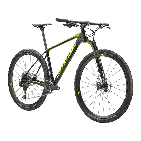 Cannondale Lefty Ocho 2018 Manuels