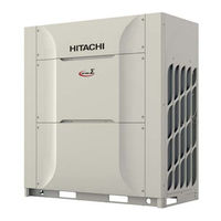 Hitachi SET FREE Serie Manuel D'utilisation