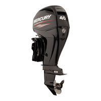 Mercury 40 FourStroke Fonctionnement Entretien Garantie Installation Manuel