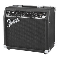 Fender FM15 DSP Mode D'emploi