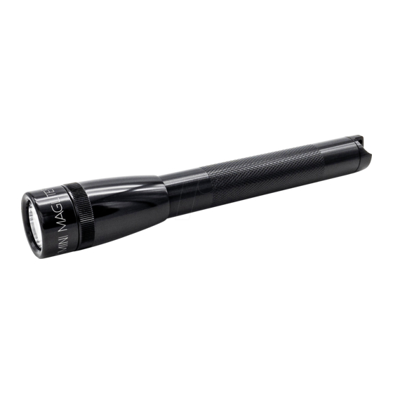 Maglite Mini SP2201H Mode D'emploi