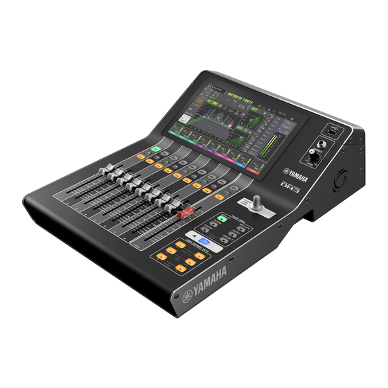 Yamaha DM3L DM3 STANDARD Manuel De Référence