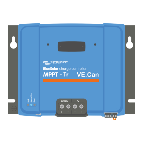 Victron energy BlueSolar MPPT 150/100 Manuel