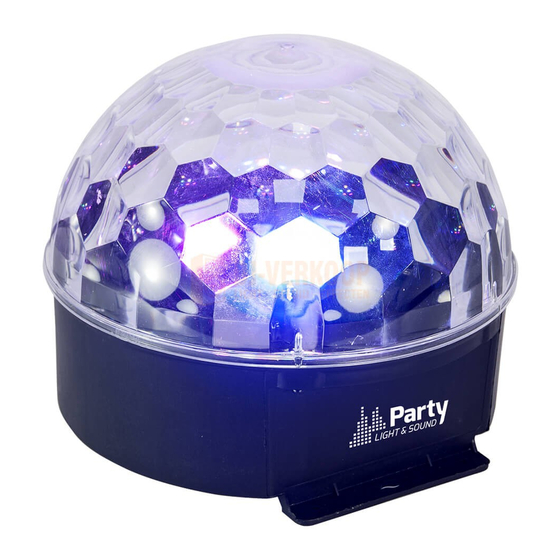 Party Light & Sound PARTY-ASTRO6 Manuel D'utilisation