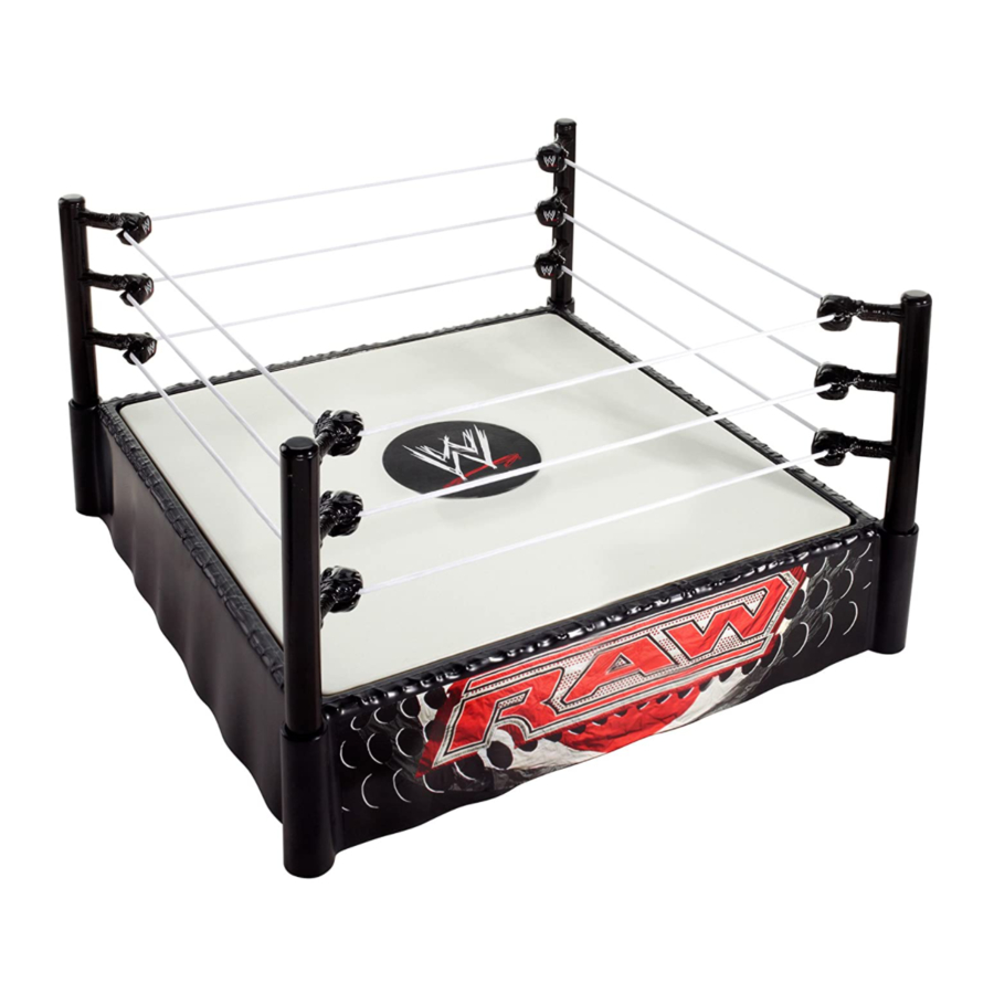 Mattel WWE Superstar Ring Mode D'emploi