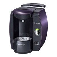 Bosch TASSIMO TAS 4018 Notice D'utilisation