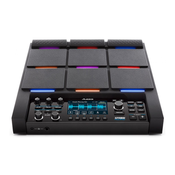 Alesis Strike Multipad Guide D'utilisation Rapide