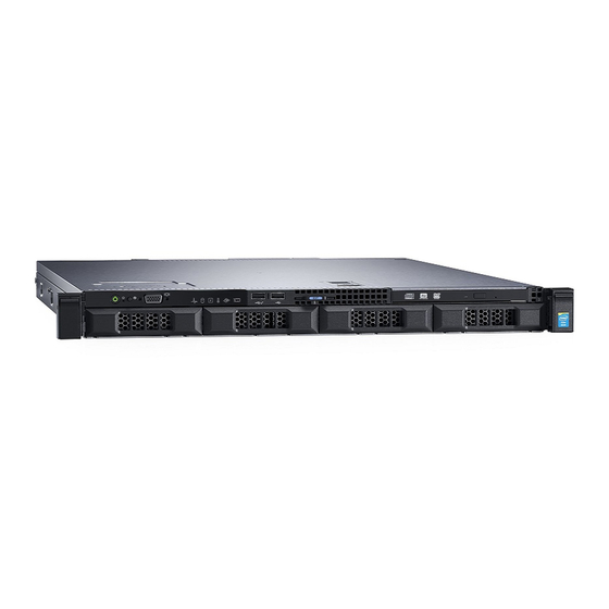 Dell PowerEdge R330 Manuel Du Propriétaire