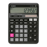 Casio MJ-120D Plus Mode D'emploi