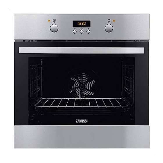 Zanussi ZOB35602 Notice D'utilisation