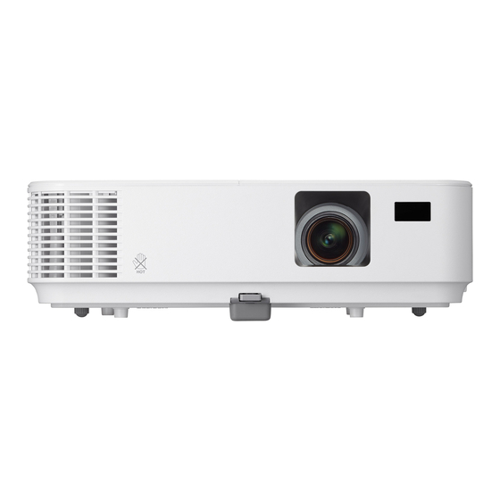NEC V302X Manuel De L'utilisateur