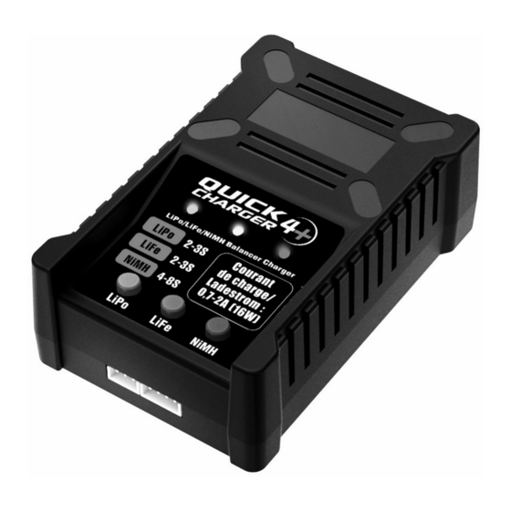 T2M QUICK CHARGER 4+ Mode D'emploi