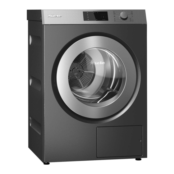 Miele PDR 510 EL Notice D'utilisation Et D'installation