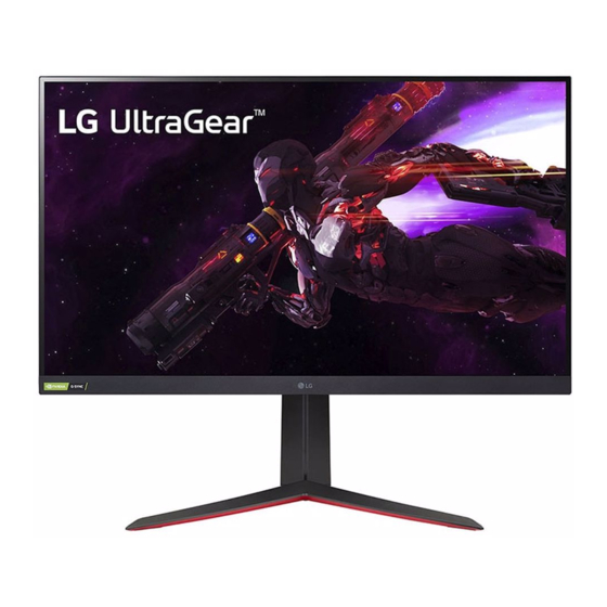 LG UltraGear 32GP850 Manuel D'utilisation