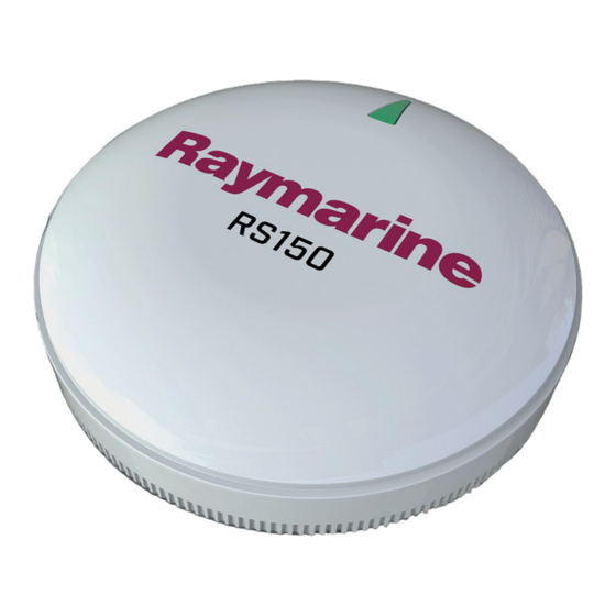 FLIR Raymarine RS150 GNSS Notice D'installation