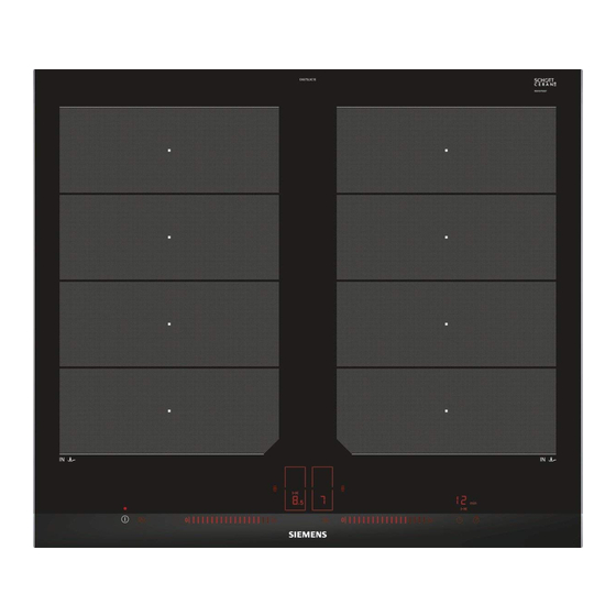 Siemens iQ700 EX LX Serie Manuel D'utilisation