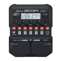 Zoom G1 FOUR Mode D'emploi