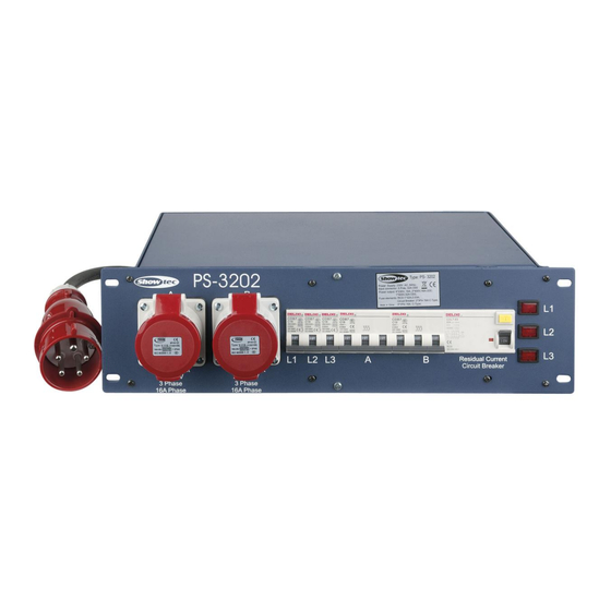SHOWTEC PS-3202 Mode D'emploi