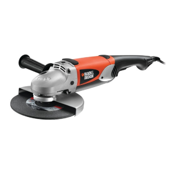 Black & Decker KG2300 Mode D'emploi