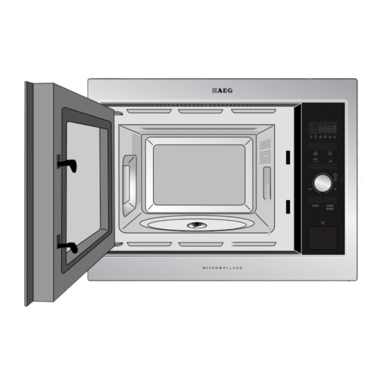 AEG MW17EG10 Notice D'utilisation