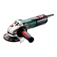 Metabo WEA 17-150 Quick Notice Originale