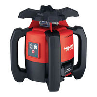 Hilti PR 2-HS Mode D'emploi