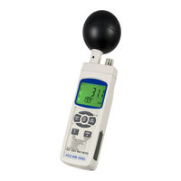 Pce Instruments PCE-WB 20SD Manuel D'utilisation
