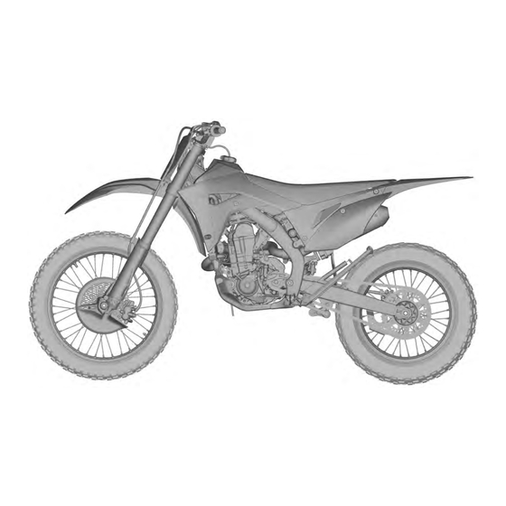 Honda CRF450RX 2019 Manuel Du Conducteur