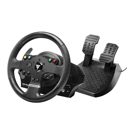 Thrustmaster TMX FORCE FEEDBACK Manuel De L'utilisateur